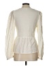 Old Navy Ivory Long Sleeve Blouse Size L - photo 2