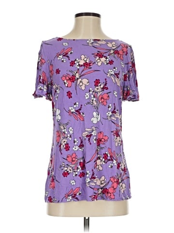 Liz Claiborne Short Sleeve Blouse (view 1)