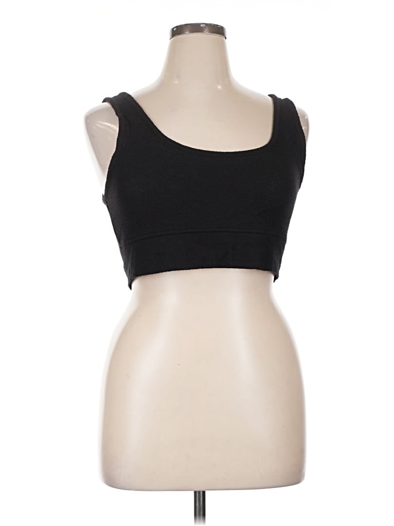 Pre-owned Open Edit Sports Bra In Black