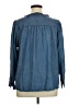 Pale Sky 100% Lyocell Blue 3/4 Sleeve Blouse Size 1X - photo 2