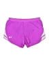 Under Armour 100% Polyester Purple Athletic Shorts Size L - photo 1