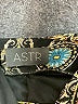 Astr 100% Polyester Paisley Gold Black Jumpsuit Size M - photo 4
