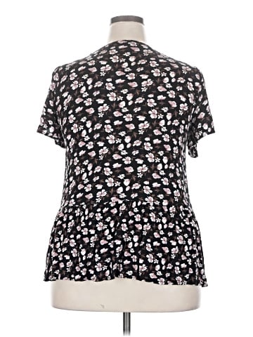 Indigo Rose Short Sleeve Blouse (view 2)