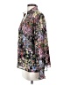 Fate 100% Polyester Floral Black Long Sleeve Blouse Size S - photo 5