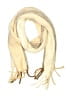 Steve Madden 100% Polyester Ivory Tan Scarf One size - photo 1