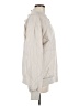 Zella 100% Recycled Polyester Solid Ivory Jacket Size L - photo 4