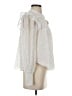 Aqua 100% Polyester Ivory Long Sleeve Blouse Size XS - photo 4