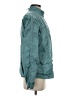 Zenergy by Chico's 100% Polyester Solid Teal Windbreaker Size Lg (2) - photo 4
