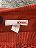 Bongo 100% Cotton Red Orange Long Sleeve Top Size S - photo 7