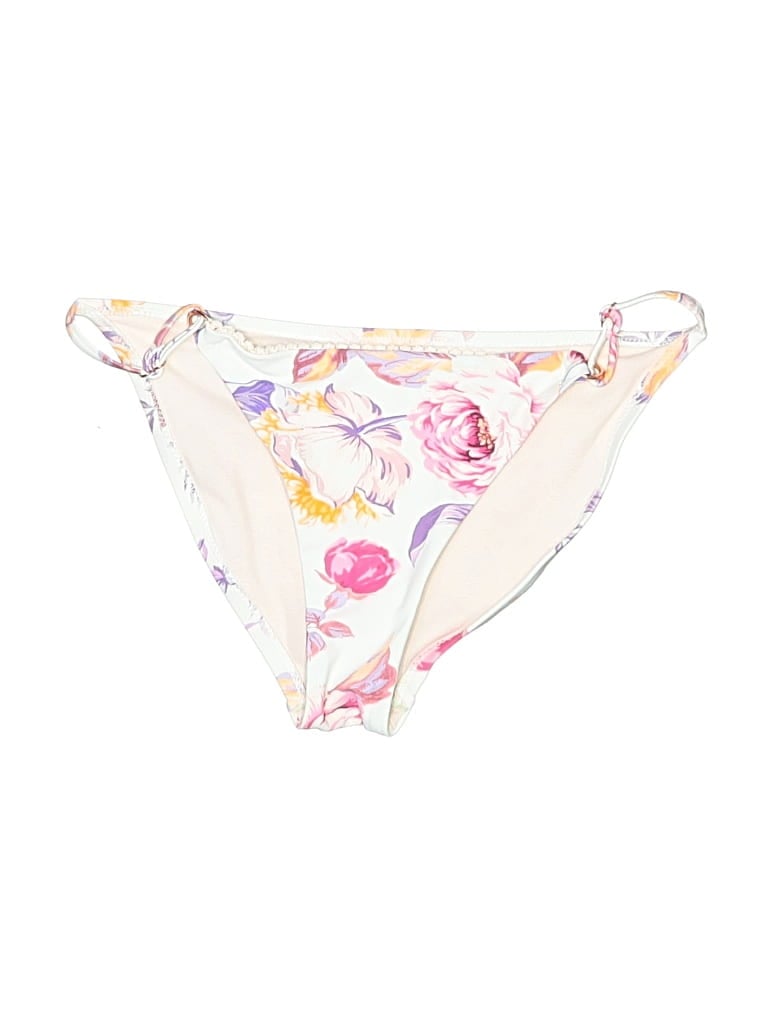 Pre-owned Nanette Lepore Swimsuit Bottoms In Ivory