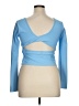 Fabletics Blue Long Sleeve Top Size XL - photo 2