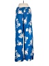 Roxy 100% Viscose Floral Blue Casual Pants Size S - photo 2
