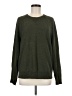 Banana Republic 100% Cotton Solid Green Pullover Sweater Size M - photo 1