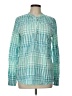 J.Crew Checkered-gingham Green Long Sleeve Blouse Size 10 (tall) - photo 1