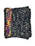 Tickled Pink 100% Acrylic Black Blue Scarf One size - photo 2