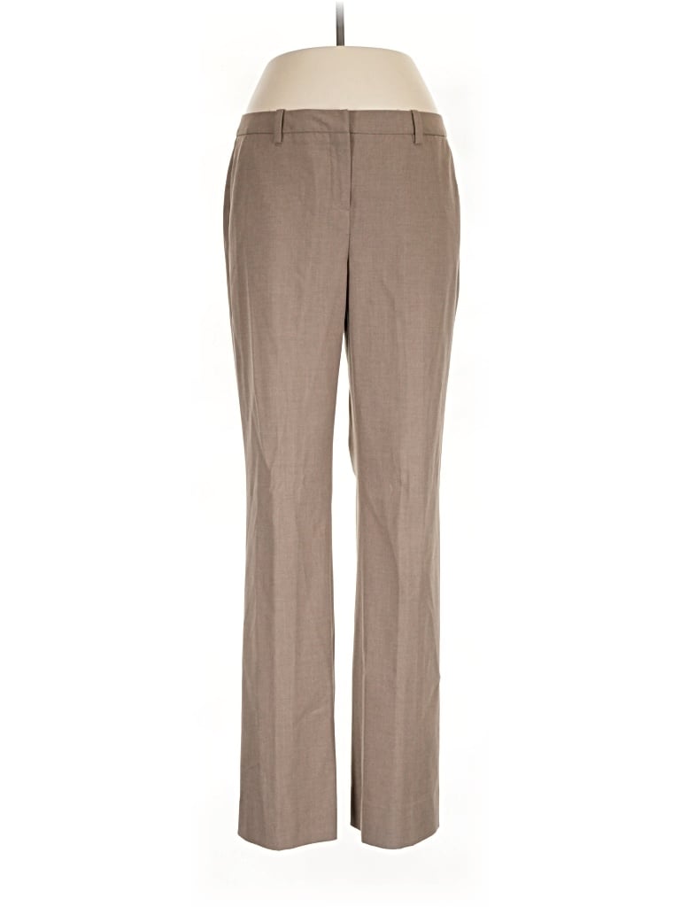 Pre-owned Halogen Dress Pants In Brown