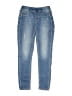 Justice Solid Blue Jeans Size 12 - photo 1
