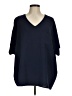 Zenana 100% Polyester Blue 3/4 Sleeve Blouse Size M - photo 1