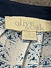 Olive and Oak 100% Polyester Blue Sleeveless Blouse Size S - photo 7