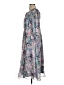Torrid 100% Polyester Floral Gray Casual Dress Size 1X Plus (1) - photo 5