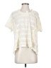 Sanctuary Ivory Short Sleeve Top Size XS - photo 1