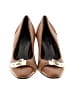 Max Mara 100% Leather Tan Brown Heels Size EU 40 - photo 2
