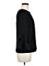 J.Crew 100% Polyester Black 3/4 Sleeve Blouse Size 6 - photo 4