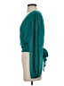 Express 100% Polyester Teal Long Sleeve Blouse Size XS - photo 5