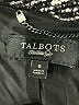 Talbots Chevron-herringbone Black Blazer Size 6 - photo 6