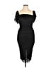 Missguided Black Cocktail Dress Size 10 - photo 1