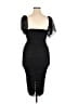 Missguided Black Cocktail Dress Size 10 - photo 2
