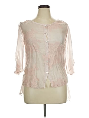 Tempo Paris 3/4 Sleeve Blouse (view 1)