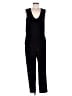 H&M Solid Black Jumpsuit Size 10 - photo 1