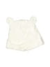 Gerber 100% Cotton Ivory White Beanie Size 0-3 mo - 3-6 mo - photo 1