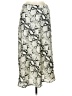 Dance & Marvel 100% Polyester Print Silver White Casual Skirt Size M - photo 1