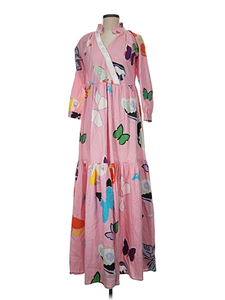 Pre-owned Sheridan French Casual Dress In Pink