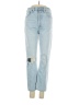 AGOLDE 100% Cotton Color Block Blue Jeans Size 25 waist - photo 1