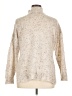 Cupio Tweed Ivory Turtleneck Sweater Size 1X - photo 2