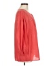 Ann Taylor LOFT 100% Cotton Red 3/4 Sleeve Blouse Size M - photo 4