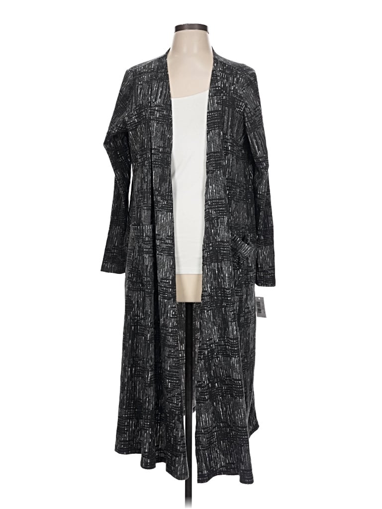 Pre-owned Lularoe Cardigan Sweater In Gray