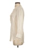 Theory 100% Silk Ivory 3/4 Sleeve Silk Top Size P (petite) - photo 5