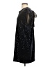 Oleg Cassini Stars Black Cocktail Dress Size 4 - photo 5