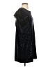 Oleg Cassini Stars Black Cocktail Dress Size 4 - photo 4