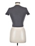 Tinsel Gray Short Sleeve Turtleneck Size M - photo 2