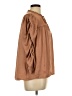 Express 100% Polyester Brown 3/4 Sleeve Blouse Size L - photo 4