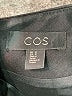 Cos Solid Black Casual Dress Size 8 - photo 7
