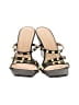 Wild Diva Black Sandals Size 9 - photo 2