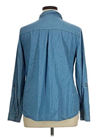 Cato Long Sleeve Button-Down Shirt (view 2)