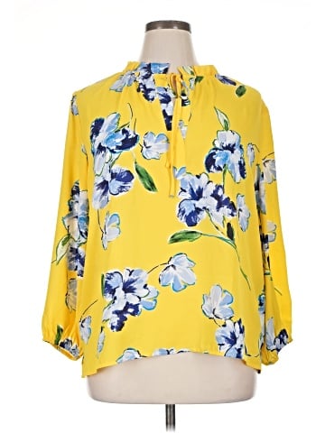 Counterparts 3/4 Sleeve Blouse (view 1)