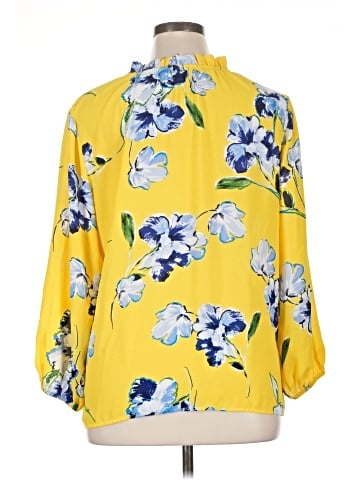 Counterparts 3/4 Sleeve Blouse (view 2)
